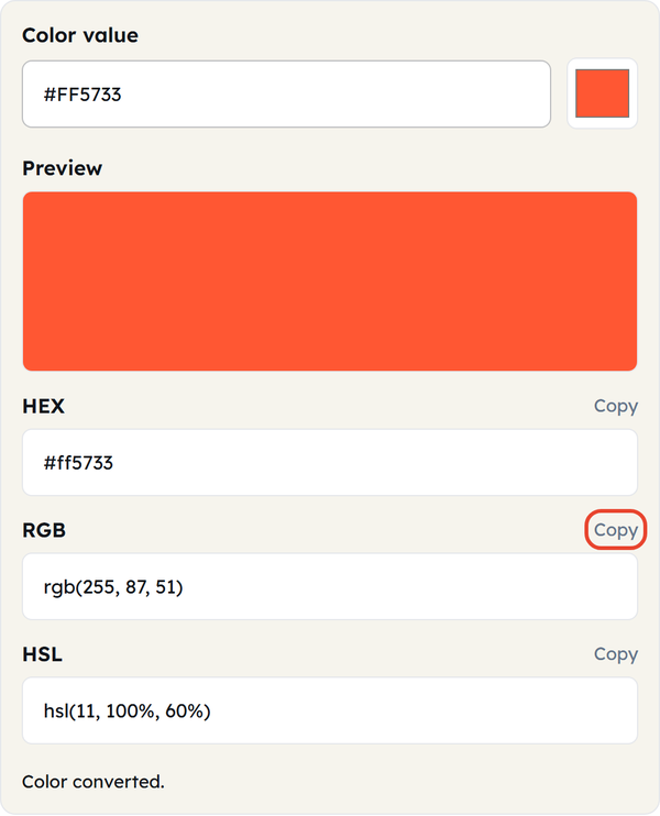 copy format button