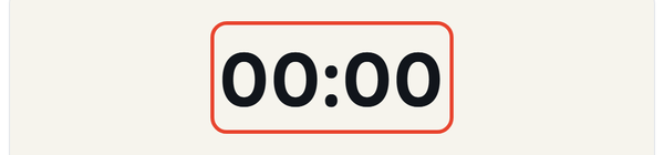 countdown at zero