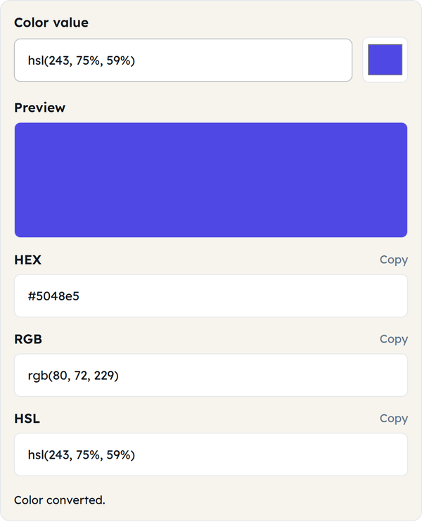 fields update instantly
