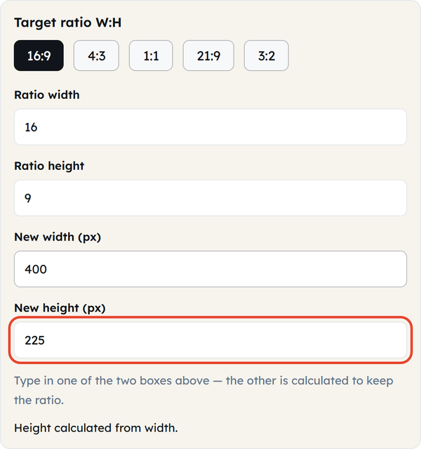 no calculate button