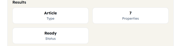 type property status