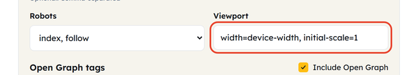 viewport default value